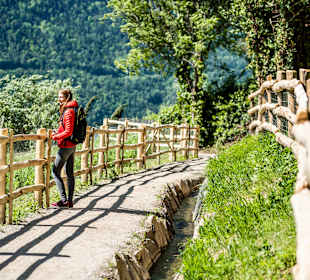 Wandern Algund Mühlbach
