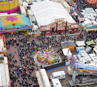 Der Freimarkt 2018 aus Vogelperspektive