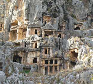 Felsengräber in Myra