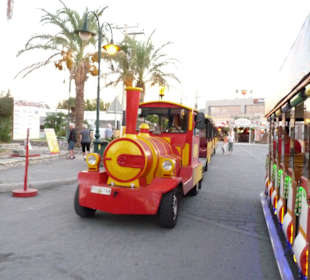 Fahrt mit Tschu-Tschu Faliraki