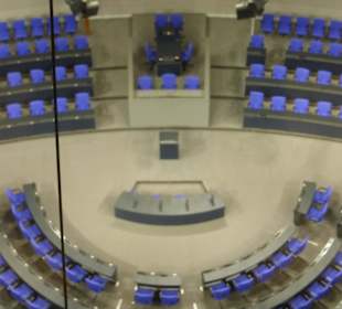 Blick in den Plenarsaal