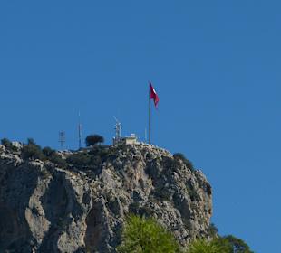 Blick aufs Wanderziel