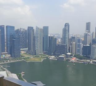 Blick auf Marina Bay