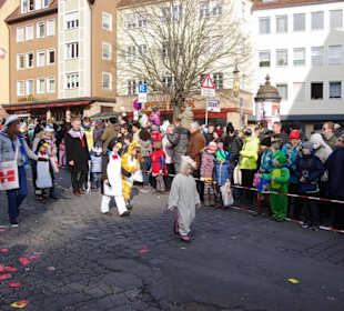 Umzug mit dabei