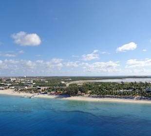 Bei der Einfahrt in den Hafen