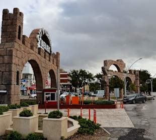 Anfang der City von Belek
