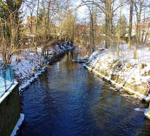 Der Stausee im Winter ein Traum