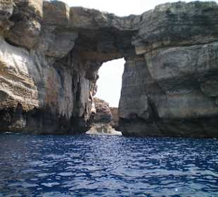 Azure Window (Vom Wasser aus betrachtet)