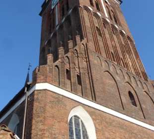 Die Katharinenkirche in der Altstadt von Danzig