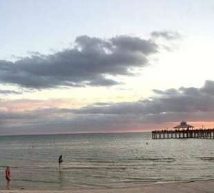 Sundowner am Pier in Fort Myers