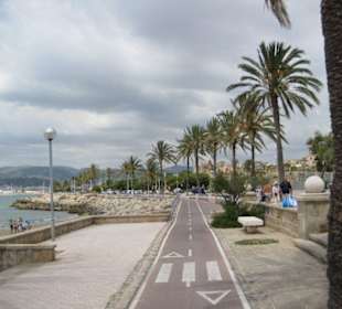 Fahrradweg von El Arenal bis Palma