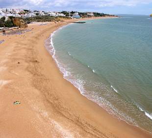 Strand - Albufeira von oben.