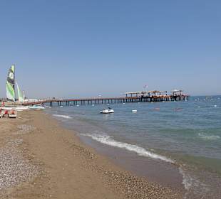 Blick auf den Strand