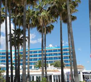 Hotels hinter Palmen versteckt