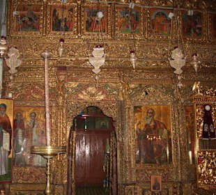 Prächtige Altarwand