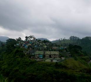 Stadt der Tamil im Hochland