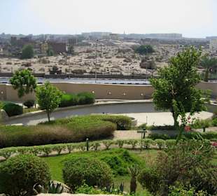 Nubia Museum, Schöne Gartenanlage