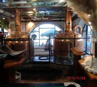 Die Sudkessel am Nachmittag