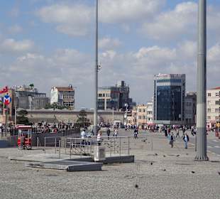 Blick auf den Platz