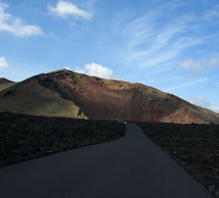 Die feuerberge von Lanzarote