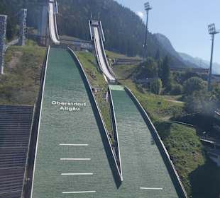 WM-Skisprung Arena Oberstdorf Allgäu