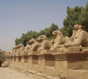 Ausgang Karnak-Tempel