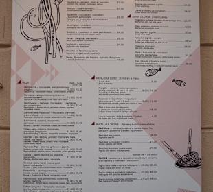 Restauracja Trzy Papryczki Menu