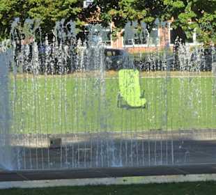Wasserspiele im Hiroshimapark