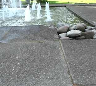 Bassins mit Sprudler im Oberen Schlossgarten 