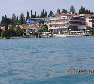 Sirmione vom Wasser aus