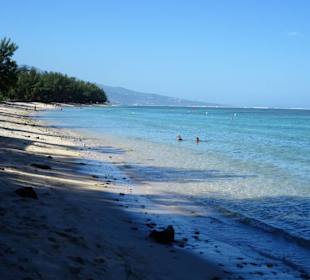 Blick über den Strand l´Ermitage