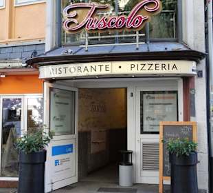 Eingang zum Restaurant Tuscolo Münsterblick