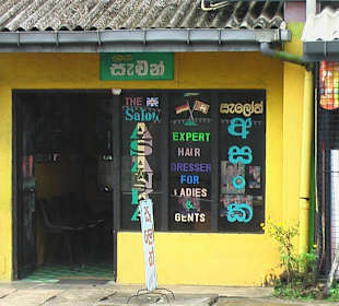 Gut sichtbar " Hair Cut " 