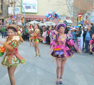 Karnavalsumzug Barcelona 14.02.2015