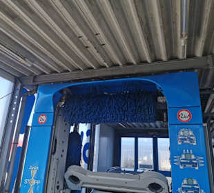 Waschhalle innen Trocknung