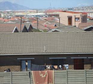 Township Khayelitsha´s neue Häuser