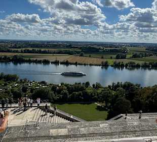 Blick von der Walhalla