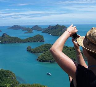 Blick von der obersten Aussichtsplattform