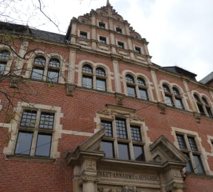 Postgebäude am Anger in Erfurt