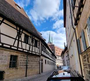 Die Gassen in Bamberg