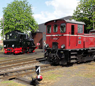 Die alten Loks sind alle fahrbereit