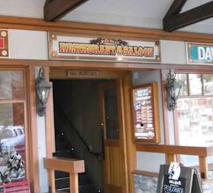 Haupteingang des Restaurants