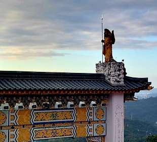 Maokong Gondel -  Rund um Tempel Station