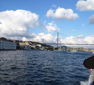 Die brücke in Sicht