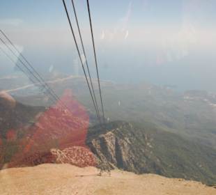 Widok z kolejki linowej