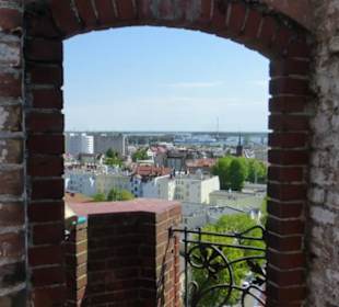 Ausblick vom Café-Wieza / Turm der Lutherkirche