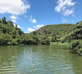 Auf dem River de Chavon
