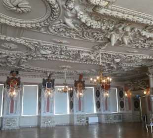 Schloss Friedenstein: bei der Innenbesichtigung