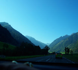 Die ersten HInweisschilder