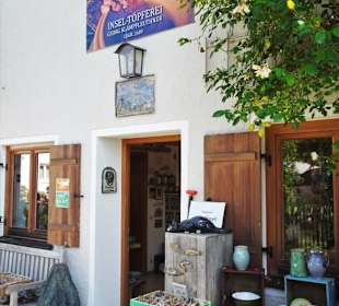 Eingang zur Insel-Töpferei